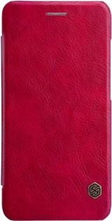 Кожаный чехол книжка Nillkin Qin Leather Case Q-LC XM-M6 для смартфонов Xiaomi Mi 6 Red